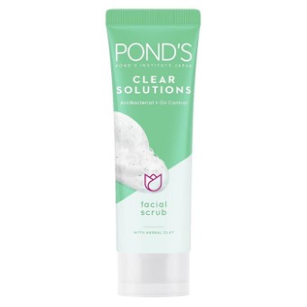 اسکراب ضد جوش صورت پوندز clear solutions (اورجینال)